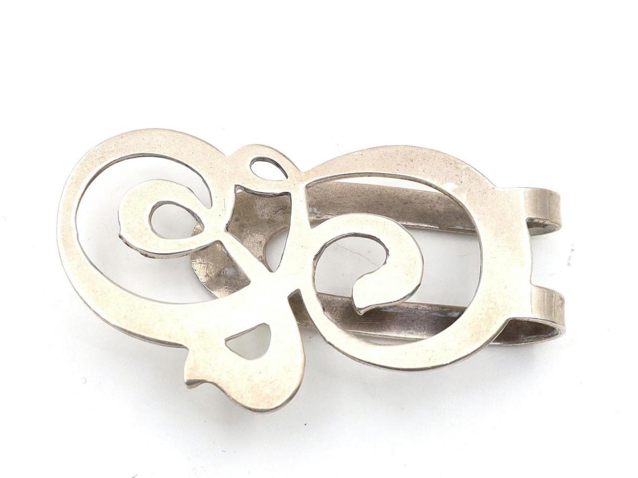 Vintage sterling silver Apollo money clip