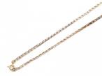 Vintage multi-coloured 9kt gold Cleopatra fringe necklace