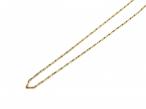Antique hayseed 15kt yellow gold chain