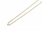 Antique hayseed 15kt yellow gold chain