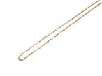 Vintage 9kt yellow gold belcher chain