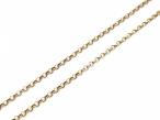 Vintage 9kt yellow gold belcher chain