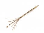 Vintage 9kt yellow gold cocktail swizzle stick