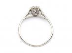 Edwardian 0.35cts solitaire engagement ring
