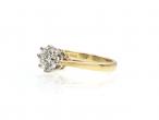 Vintage 0.75cts diamond solitaire in 18kt yellow gold