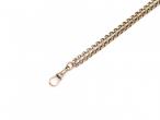 Antique 9kt yellow gold longuard chain with swivel