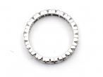 Vintage diamond set full eternity ring in platinum
