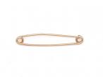 Antique 9kt gold safety pin