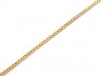 Vintage 14kt yellow gold double row rope bracelet