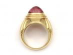 Boucheron Jaipur collection tourmaline ring in yellow gold