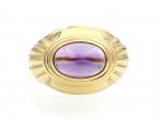 Boucheron Jaipur collection amethyst ring in 18kt yellow gold