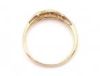 Vintage fine plaque ring in 18kt yellow gold