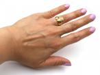 Vintage 22ct yellow gold Claddagh ring 'Till'a the seas gang dry'
