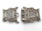 Irish Edwardian sterling silver buckle