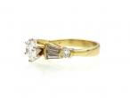 1950s 1.10ct diamond solitaire engagement ring