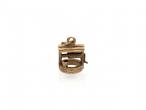Vintage 9kt yellow gold well charm