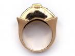 1940s diamond set cocktail ring in 18kt gold