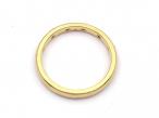 18kt yellow gold five stone diamond wedding ring