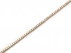 3.00ct diamond line bracelet in 18kt yellow gold
