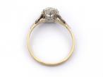 Edwardian 1.46ct Old Mine cut diamond solitaire ring