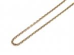 Vintage 9kt yellow gold belcher chain
