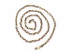 Vintage 9kt yellow gold belcher chain