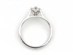 Vintage 0.70ct marquise cut diamond solitaire ring