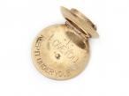 Vintage 9kt yellow gold 'Keep it under your hat' pendant