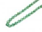 Vintage 40" jade bead necklace