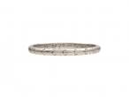 Retro Platinum 1.91mm Engraved Wedding Ring