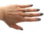 Vintage 1.20ct round brilliant cut diamond solitaire engagement ring