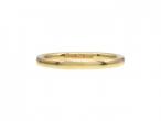 1992 comfort fit 2mm wedding ring in 18kt yellow gold
