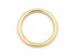 1992 comfort fit 2mm wedding ring in 18kt yellow gold