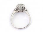 Antique 1.27ct Old European cut diamond solitaire engagement ring