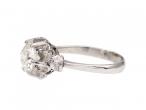 Antique 1.27ct Old European cut diamond solitaire engagement ring