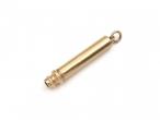 Victorian 9kt yellow gold propelling pencil pendant