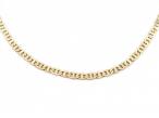 Vintage 51cm Flat Anchor Link Chain in 9kt Yellow Gold