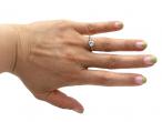 Edwardian Diamond Solitaire Engagement Ring in Platinum