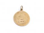 Vintage St. Christopher medal in 9kt yellow gold