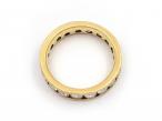 Vintage Diamond Channel Set Full Eternity Ring in 18kt Yellow Gold