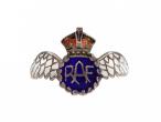 1940s RAF military sweetheart ring in sterling silver