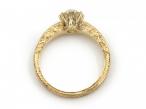 Victorian 1.05ct Old European cut diamond solitaire in yellow gold