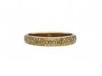 18kt Yellow Gold Pave Set Yellow Diamond Full Eternity Ring