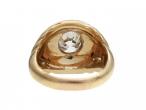 French Retro 1.80ct Diamond 'Bibendum' Ring in 18kt Yellow Gold