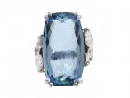 Vintage H. Stern Aquamarine & Diamond Cocktail Ring