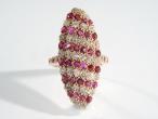 Victorian ruby ring