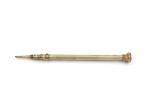 Retro Engine Turned Propelling Pencil in 9kt Yellow Gold