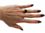 Antique cushion shape onyx signet ring in 9kt rose gold
