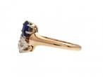 Edwardian Sapphire & Diamond Toi et Moi Ring