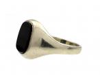 onyx signet ring